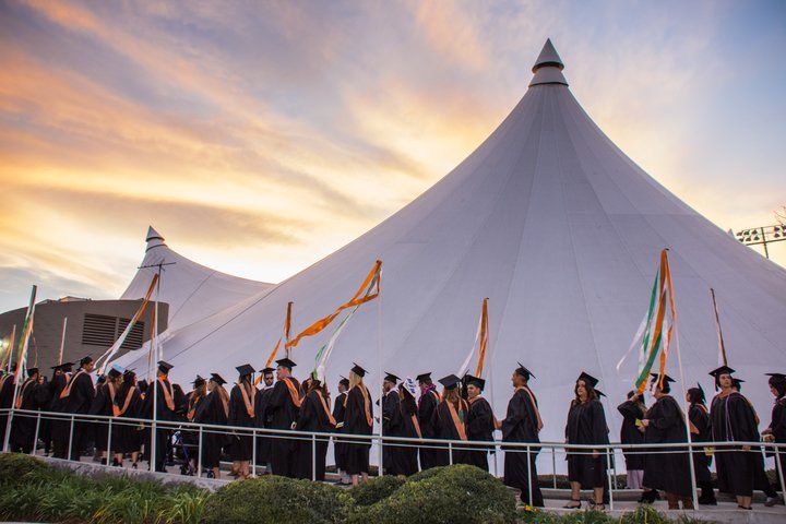 Every winter and spring, the University of La Verne community gathers to celebrate its graduating students at commencement. Multiple ceremonies honor undergraduate, graduate, and doctoral candidates from all walks of life and from the university’s 10 campuses across California.