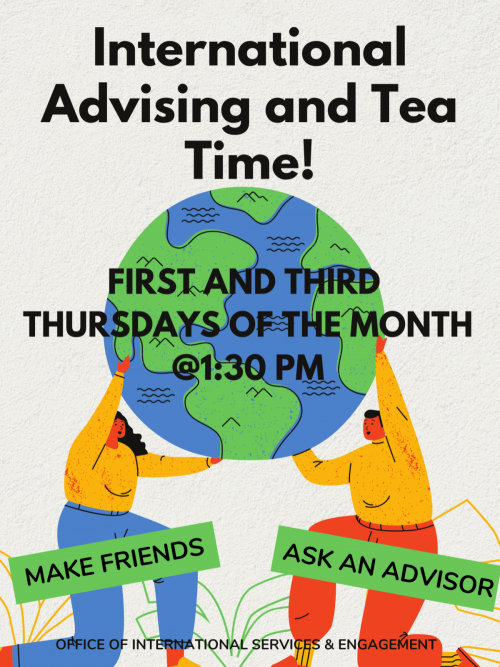 Meet with your international advisor