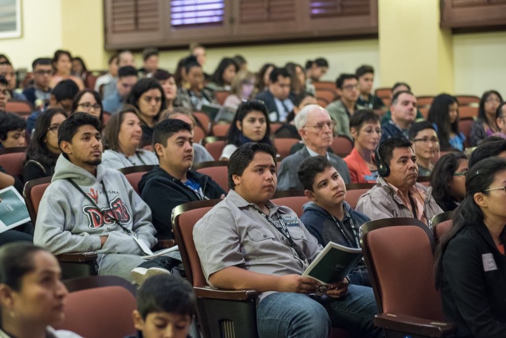 Students and families at the Latino Education Access and Development Conference