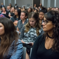 Students and faculty enjoy the University of La Verne Inaugural Women's CEO Forum