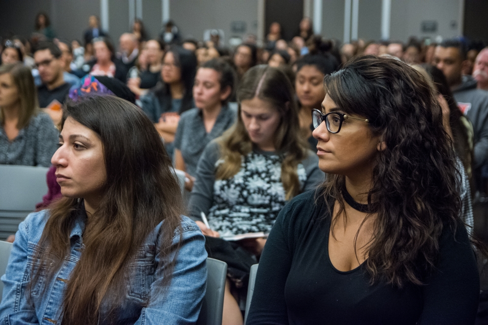 Students and faculty enjoy the University of La Verne Inaugural Women's CEO Forum