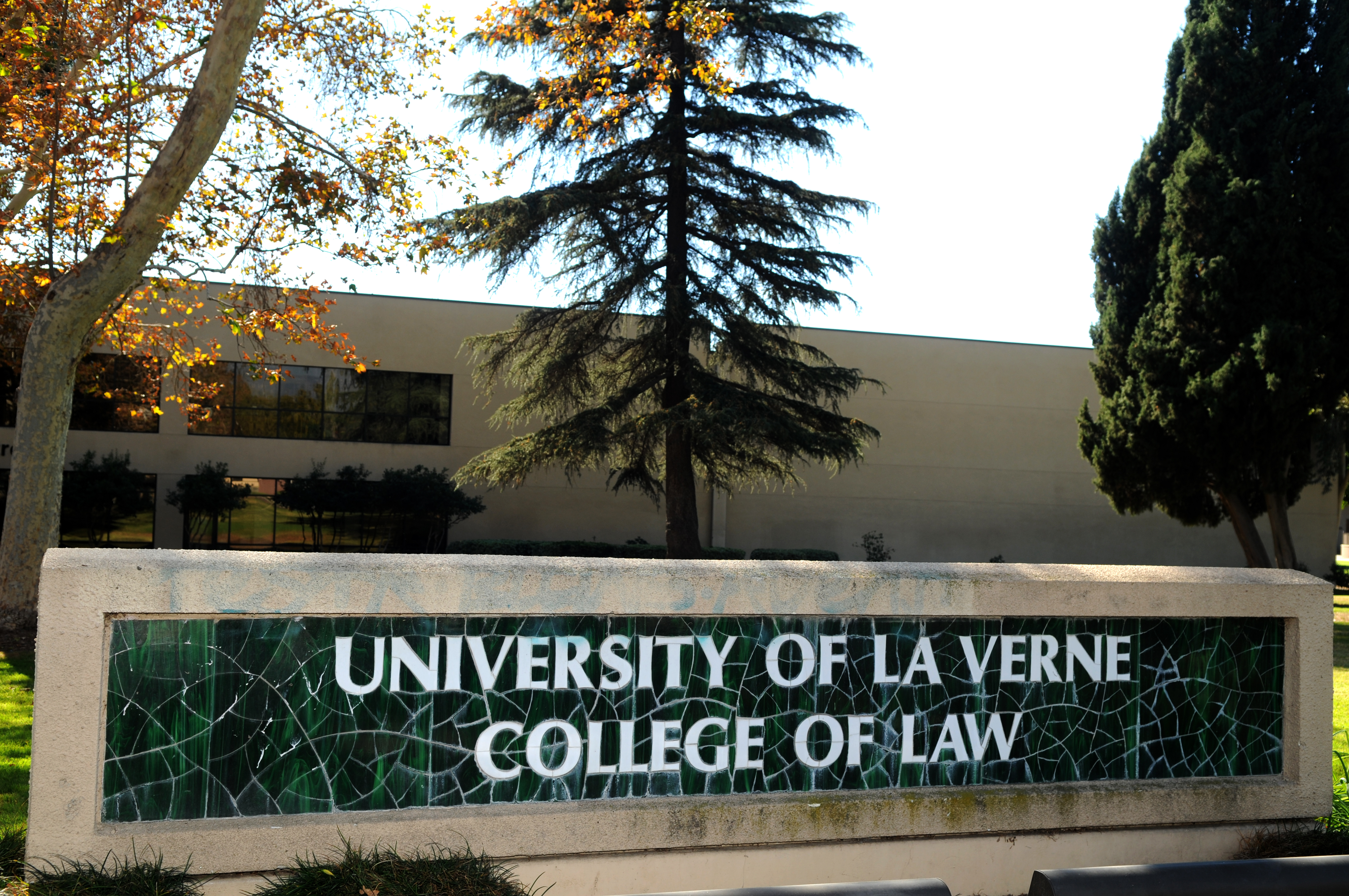 ULV College of Law signage