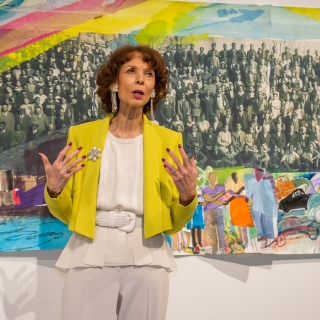 Mixed-Media Artist Phoebe Beasley Showcases Her Work at the University of La Verne