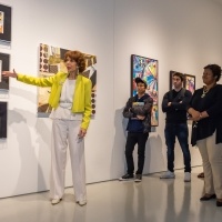Artist Phoebe Beasley showcases her artwork