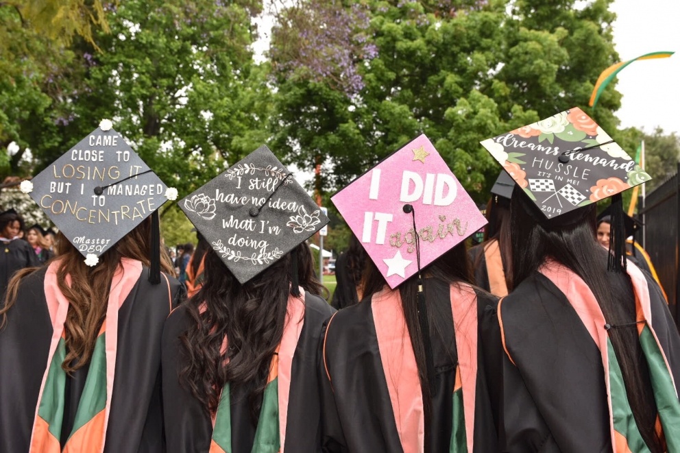 Photo of Students' caps