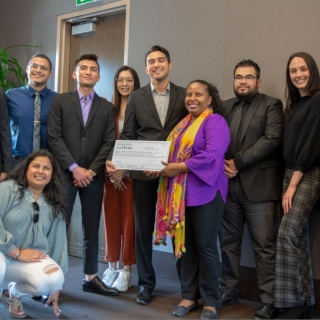Integrated Business Students Have Donated More than $260,000 Over the Past 7 Years
