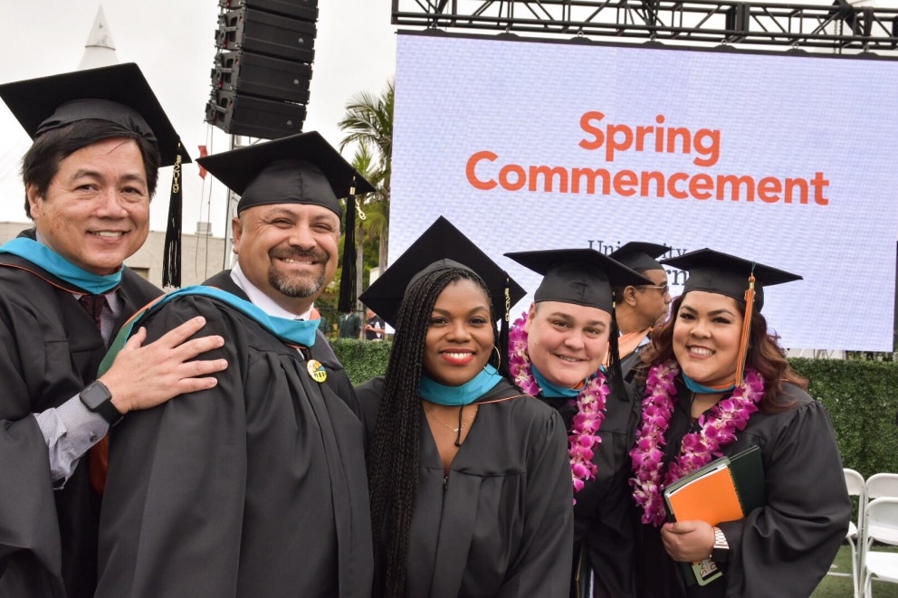 Group of graduates