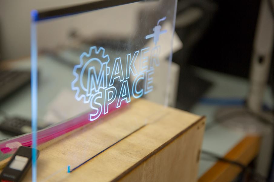 Makerspace sign