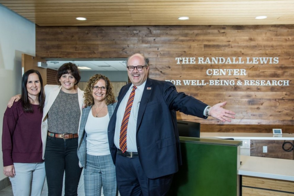 Group shot at the Randall Lewis Center