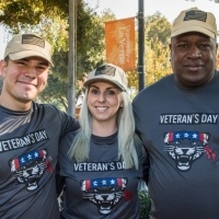 Students at Veteran's Day