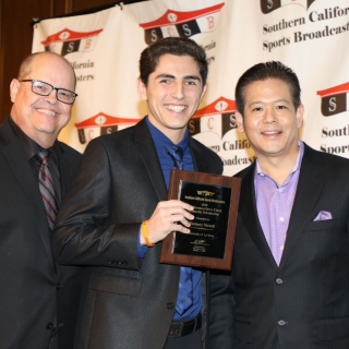 Southern California Sports Broadcasters Award La Verne Broadcast Student