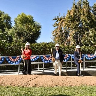 The University of La Verne Celebrates Renovation of New Sara and Michael Abraham Center for Veteran Student Success with Groundbreaking Ceremony