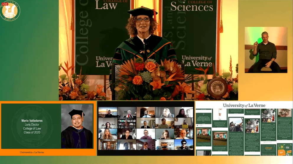 Virtual commencement ceremony: Devorah Lieberman