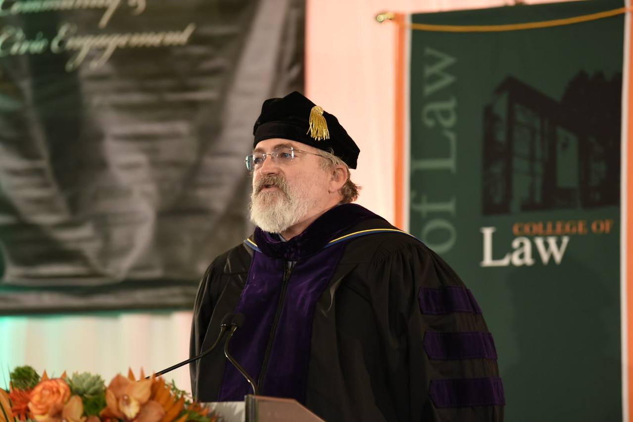 Virtual law commencement ceremony: Kevin Marshall