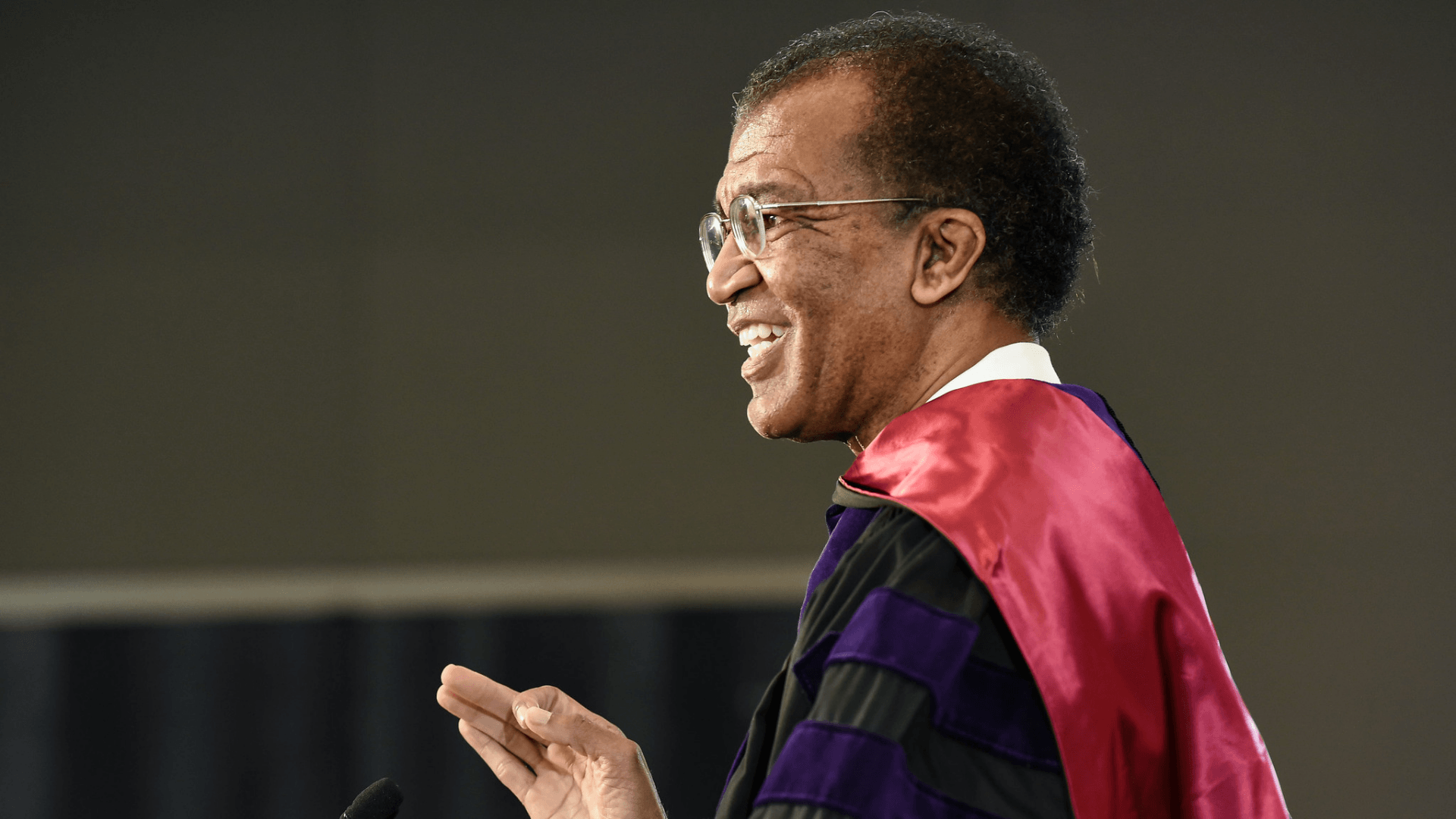 Justice Richard T. Fields addresses College of Law graduates