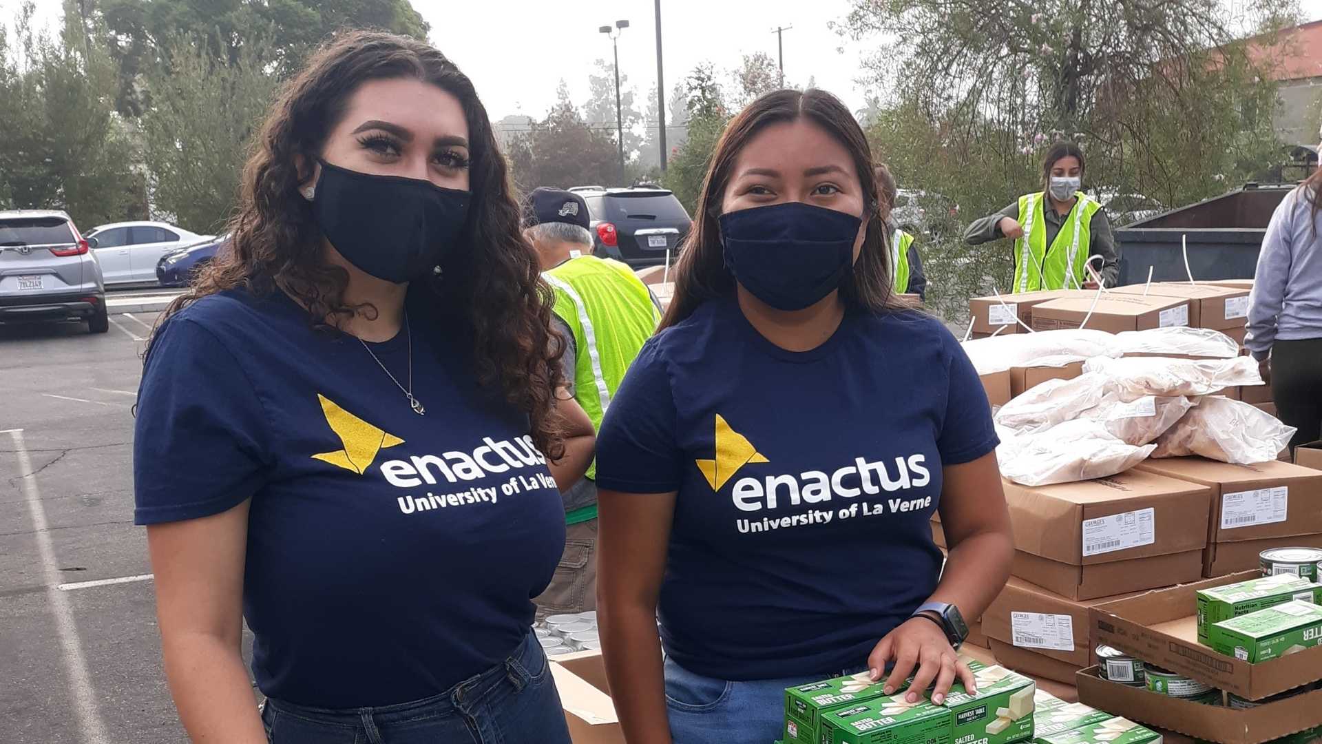 Enactus team gives back to the community
