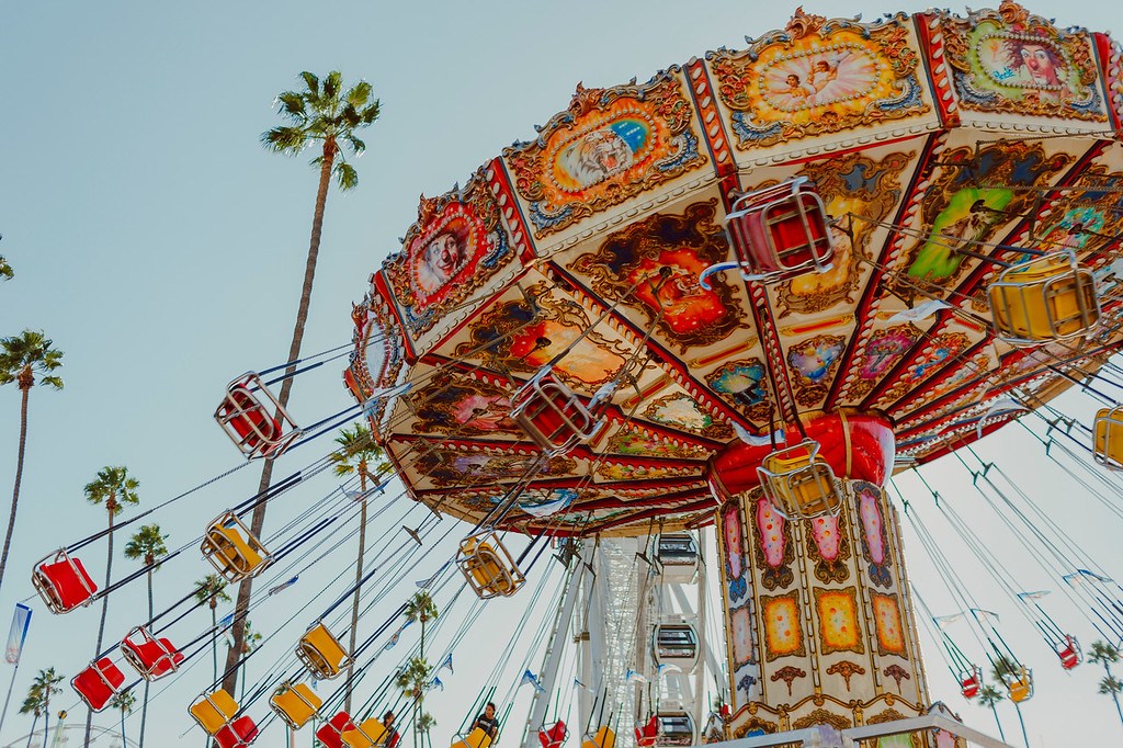LA County Fair carousel