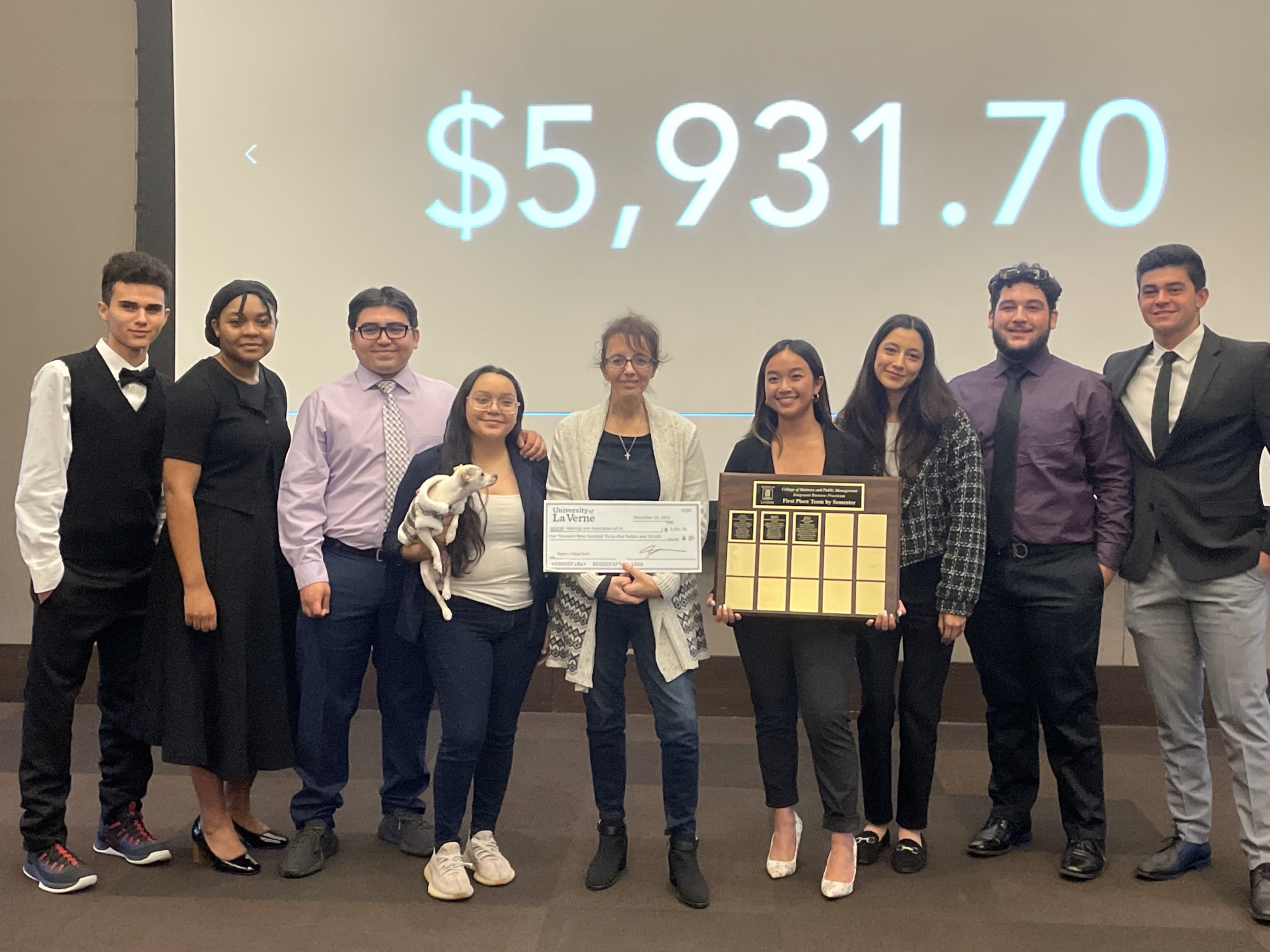 Integrated Business Program Students Raise More Than 21,000 for