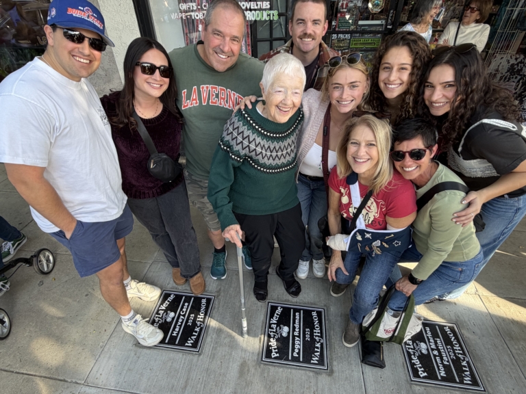 Revered Former Faculty Member Peggy Redman Receives Community Honor University of La Verne