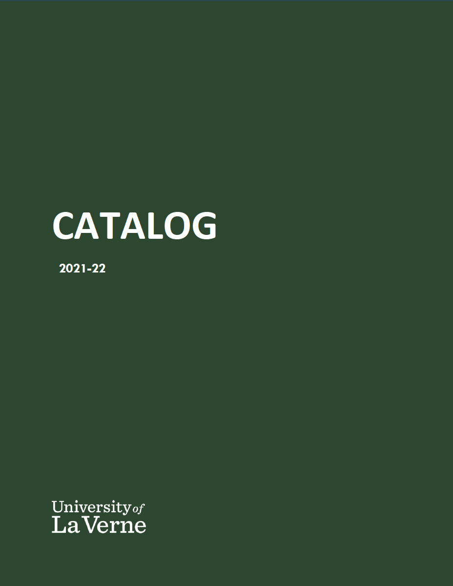 Course Catalogs | The University Of La Verne