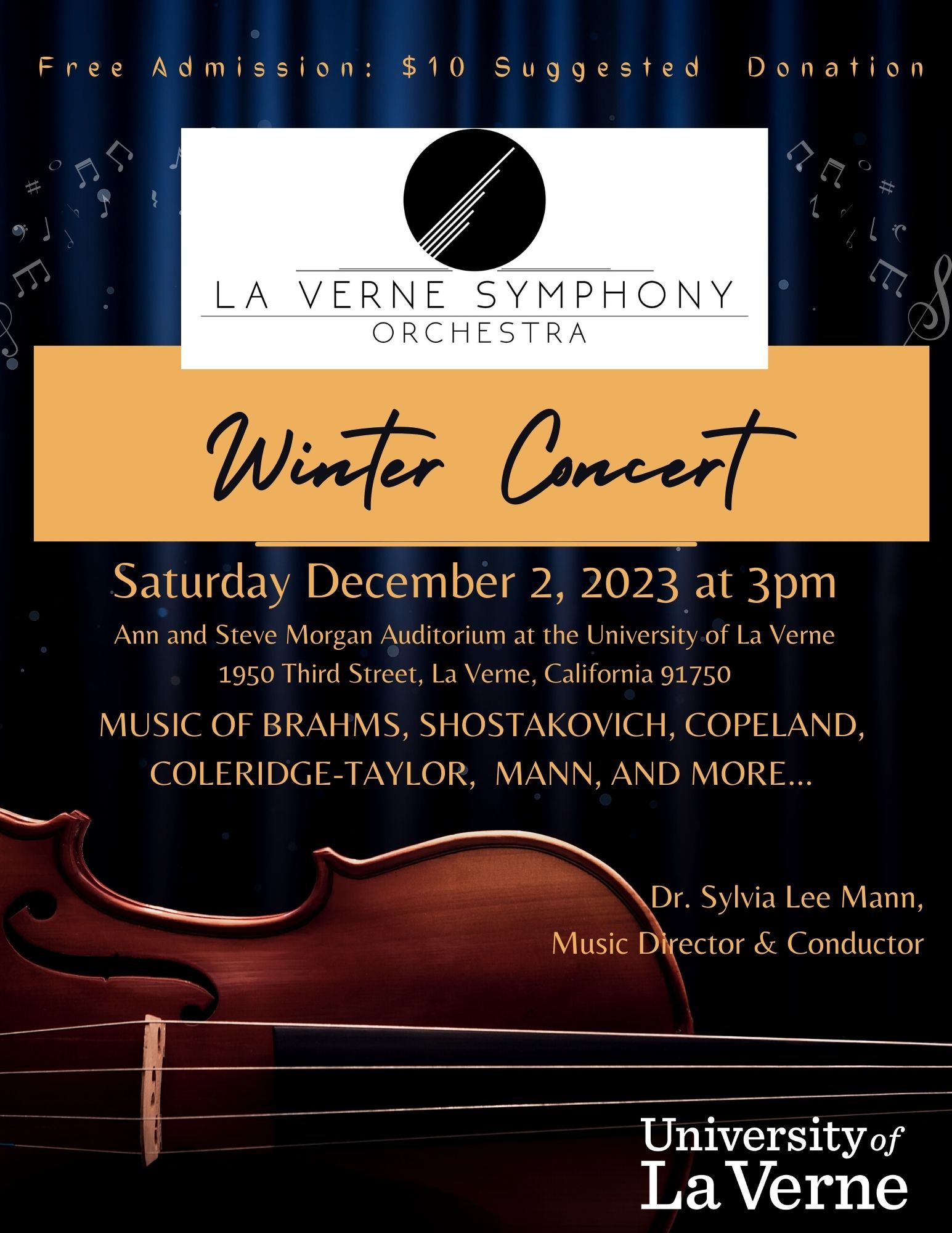 La Verne Symphony Orchestra - Winter Concert